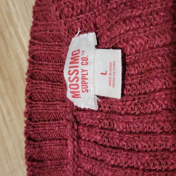 EUC Mossimo Supply Co. Deep Rust Color Cardigan - Picture 4 of 4
